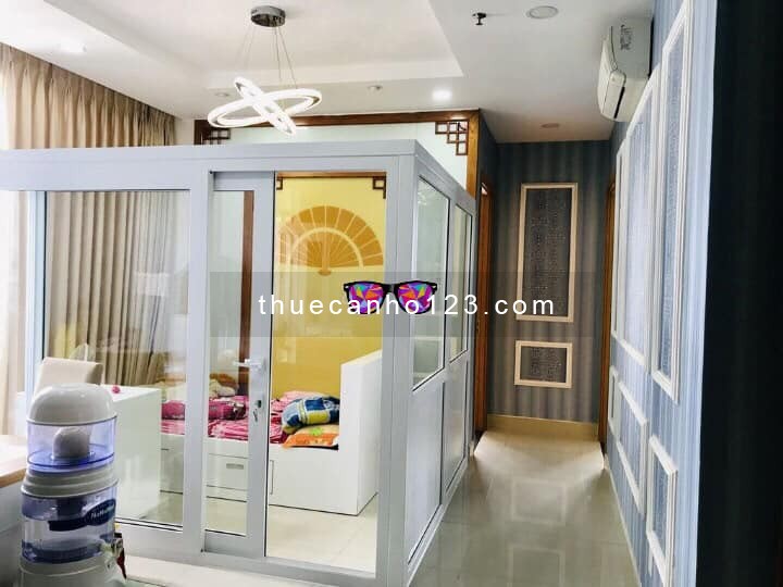 Cho thuê căn hộ chung cư Him Lam Chợ Lớn 2 phòng ngủ +1, 2 toilet, 68m2 nhà đẹp