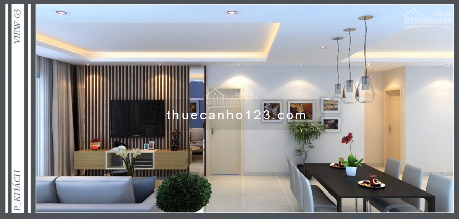 Cho thuê căn hộ Nam Phúc - Le Jardin, 110m2, 3PN, 2WC, giá 25 triệu/tháng