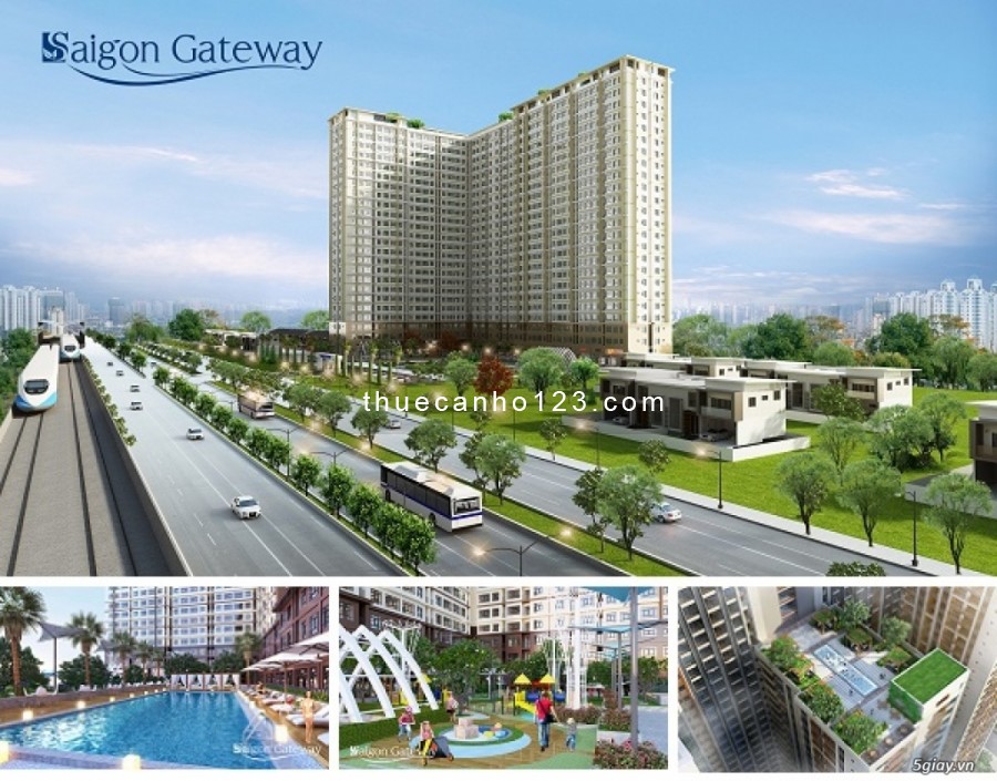 Cần cho thuê căn hộ Saigon Gateway rộng 90m2, chỉ 7 triệu