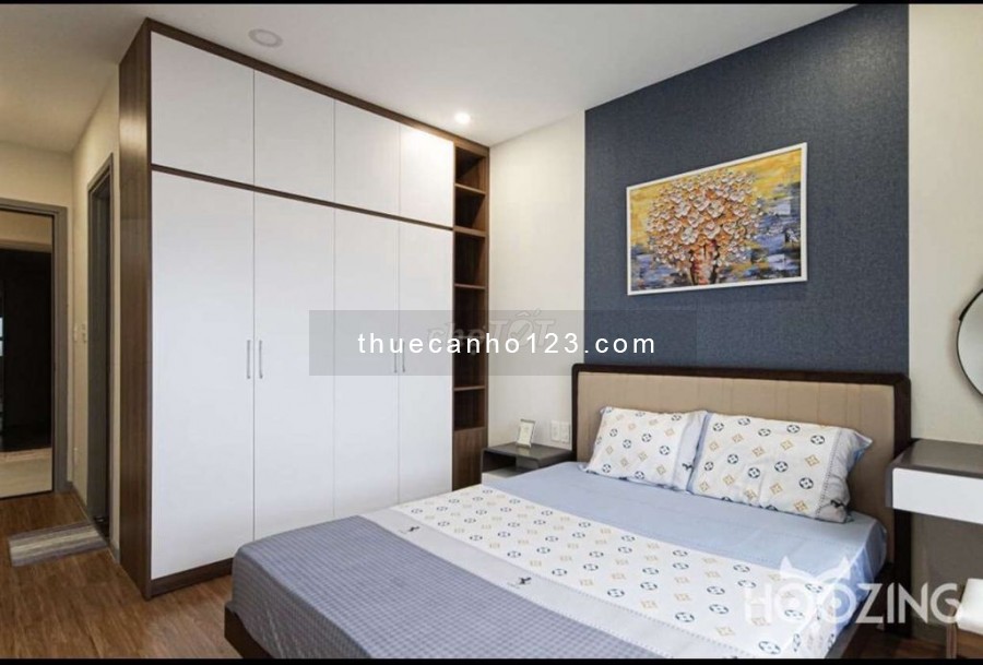 Cho thuê căn hộ 80m2, 2pn, 2wc, đầy đủ nội thất mới tại chung cư The Gold View