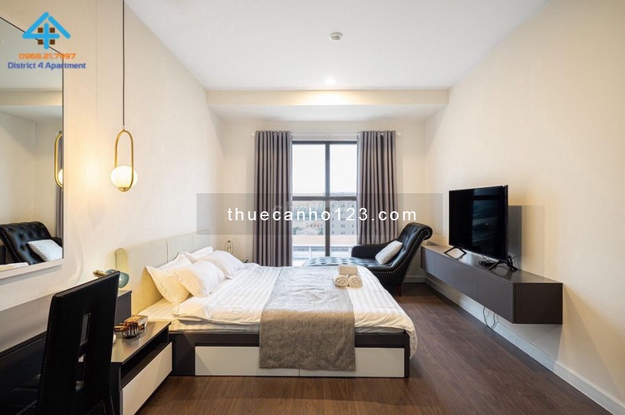 Cho thuê căn hộ 86m² 2PN tại chung cư Saigon Royal, giá 23tr/tháng view đẹp