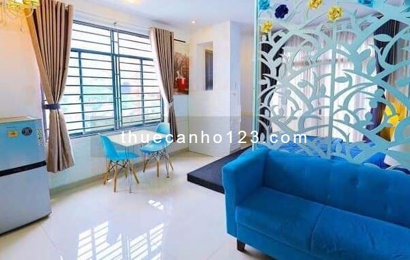 Gần Rạch Bùng Binh Quận 3 cho thuê căn hộ dịch vụ đủ nội thất 35m2 giá rẻ 6 tr/ th