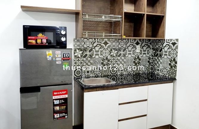 Cho thuê căn hộ dịch vụ 40m2 đường Nguyễn Cư Trinh Quận 1 đủ nội thất giá rẻ 7,5 tr/ th