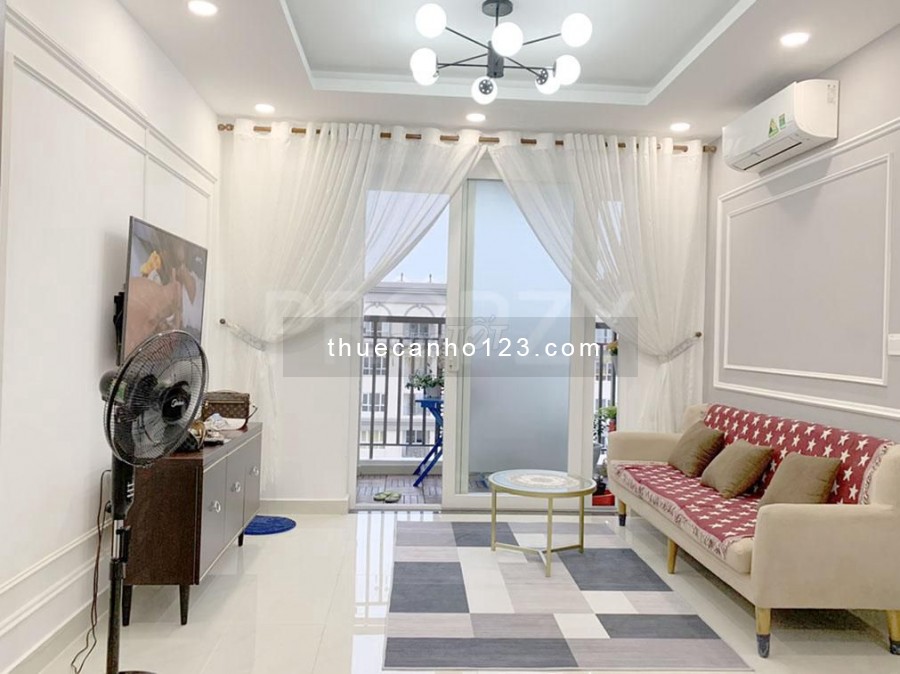Cho thuê căn hộ chung cư Saigon Mia tại Bình Chánh, căn 75m2, 2PN, 2Wc, Full nội thất, tầng cao.