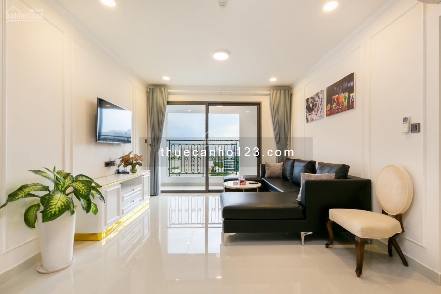Cho thuê căn hộ 2PN, 80m², Saigon Royal Residence full nt, giá 15tr/tháng