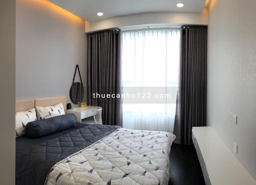 Cho thuê căn hộ chung cư The Tresor diện tích 75m2, 2 phòng ngủ, 2wc đầy đủ nội thất