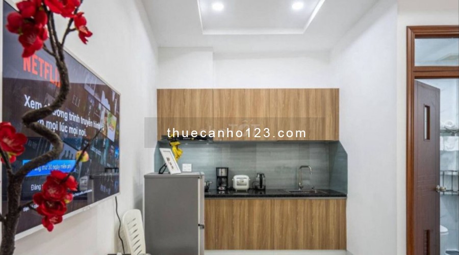 Trống cho thuê căn hộ Studio Quận 3 27m2 đủ nội thất giá rẻ chỉ 5 triệu/ tháng