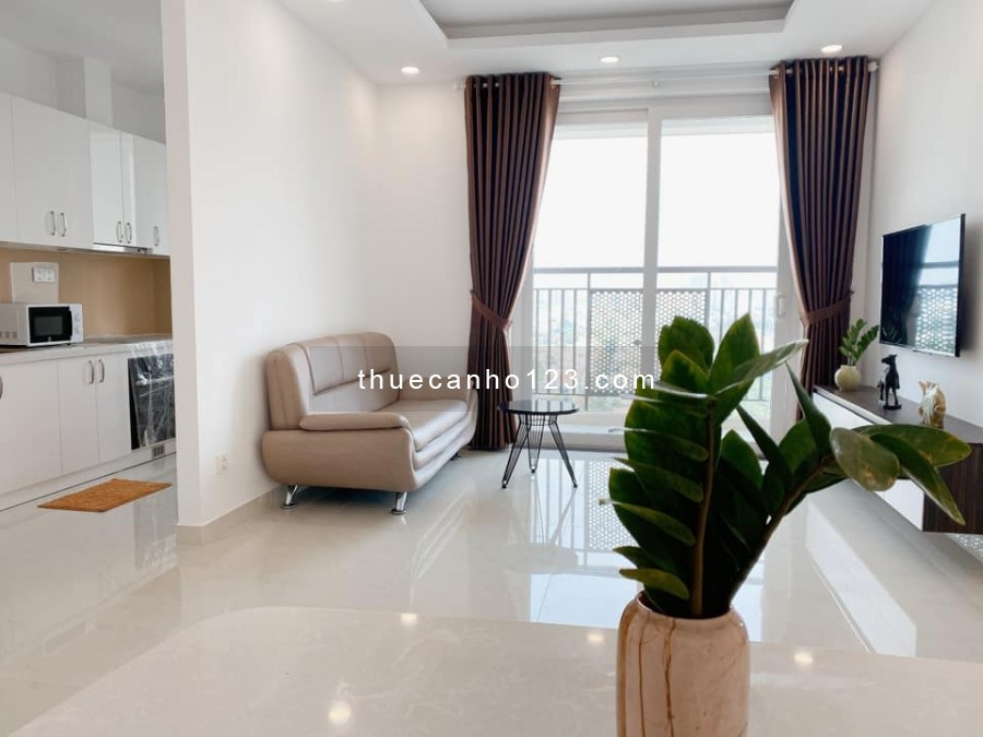 Cho thuê căn hộ chung cư Saigon Mia diện tích 83m2 gồm 2PN, 2WC. Lh: 0987 650 340