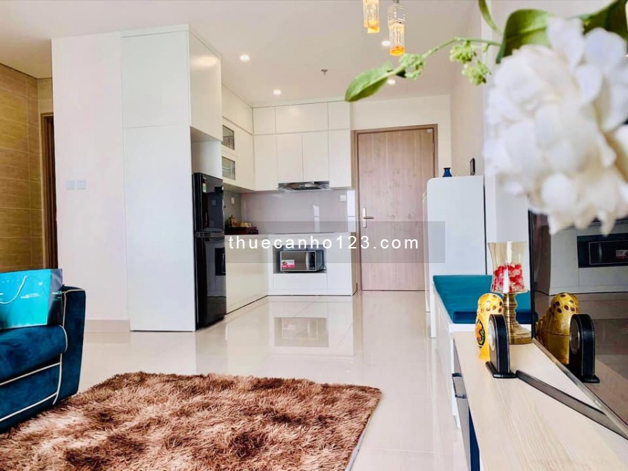 Cho thuê căn hộ Vinhomes Smart City 55m2 gồm 2pn, 1wc full nội thất cao cấp