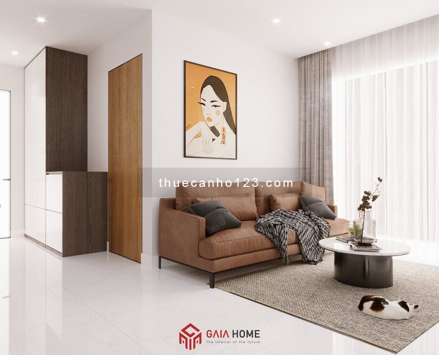 Căn 2 phòng ngủ mới làm xong nội thất Full đẹp cho thuê 8.5tr/ tháng tại Vinhomes Smart City