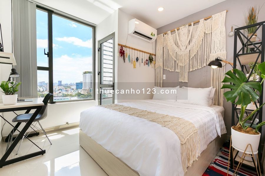 Cho thuê căn hộ chung cư River gate diện tích 26m2 1 phòng ngủ, 1wc, đầy đủ nội thất