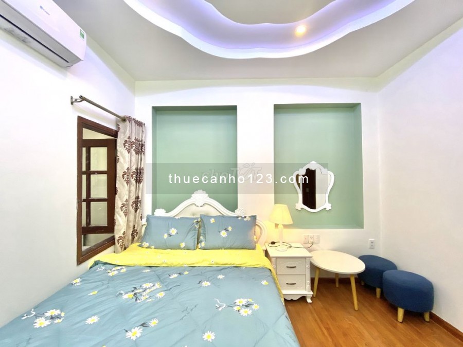 Mới xây cho thuê căn hộ Studio Quận 3, đủ nt giá rẻ 5 triệu tháng