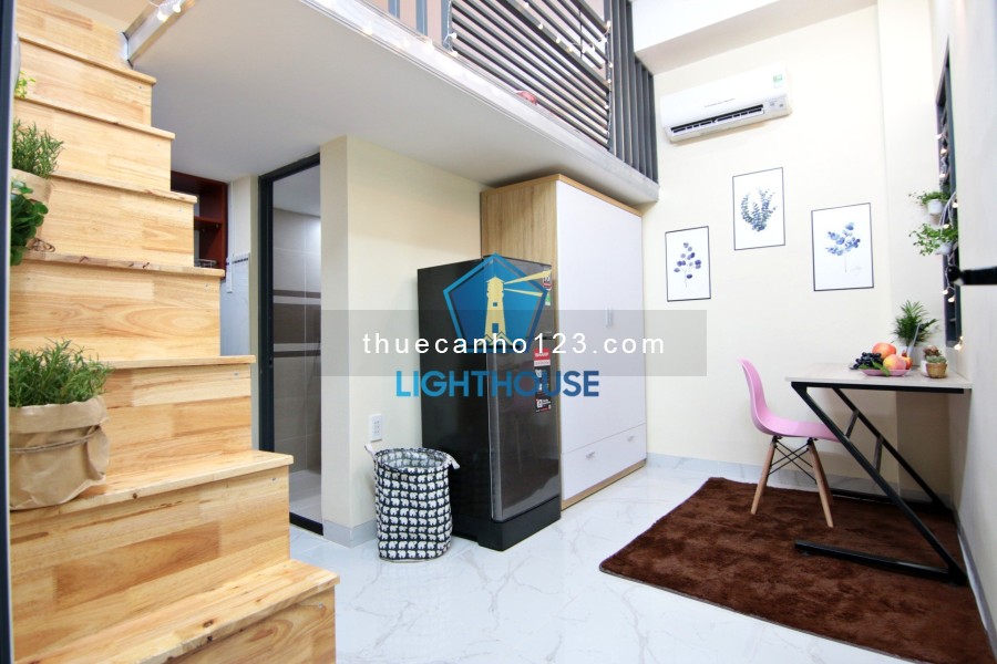 Cho Thuê Căn Hộ Duplex Full Nội Thất Sát Đại Học Hutech