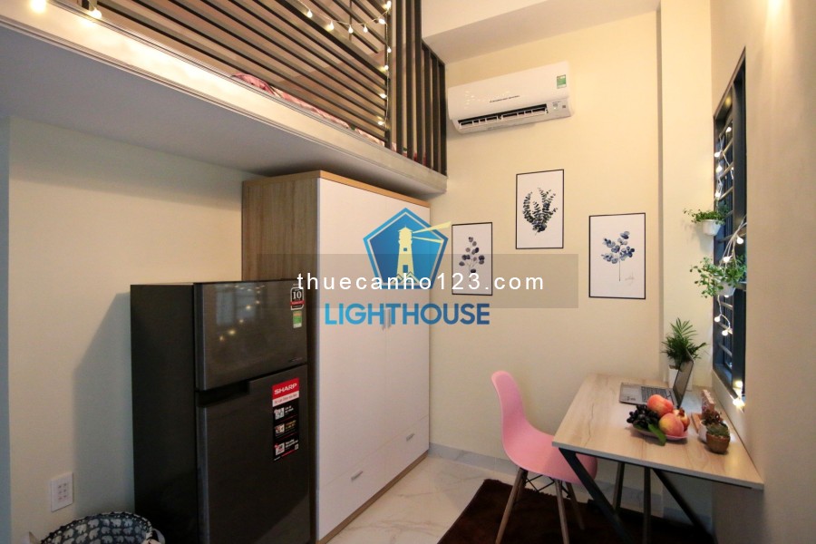 Cho Thuê Căn Hộ Duplex Full Nội Thất Sát Đại Học Hutech