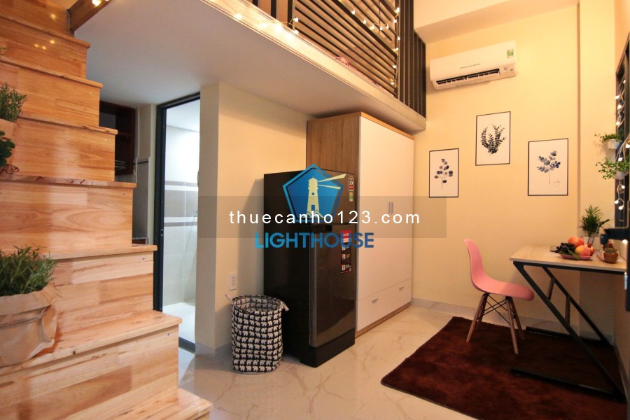 Cho Thuê Căn Hộ Duplex Full Nội Thất Sát Đại Học Hutech