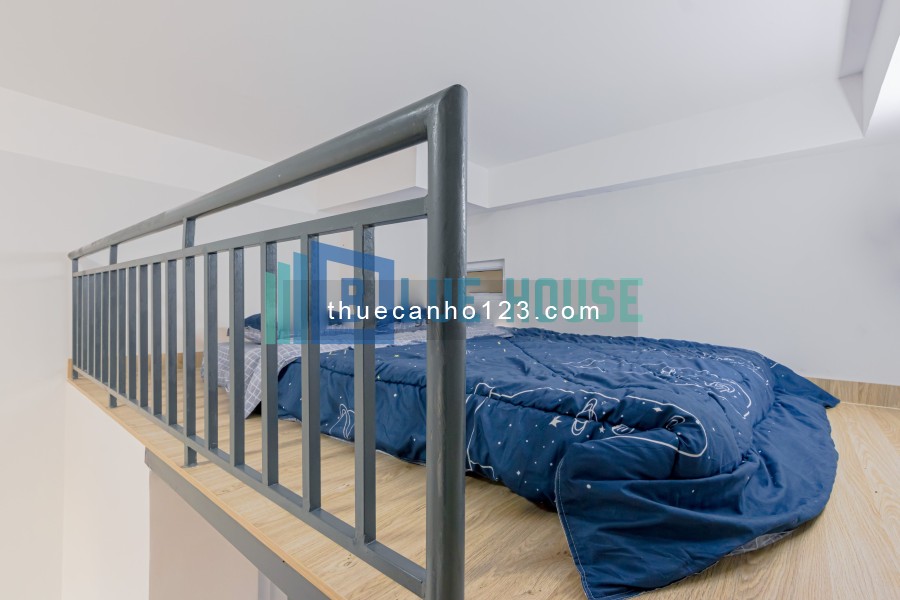 Căn hộ duplex ban công mới xây. Full nội thất, máy giặt riêng. Gần Âu Cơ - Lạc Long Quân