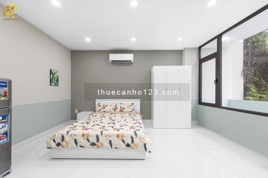 Cho thuê căn hộ Studio full nội thất cao cấp mới đẹp. Giá tốt từ 5tr/tháng đến 8tr/tháng