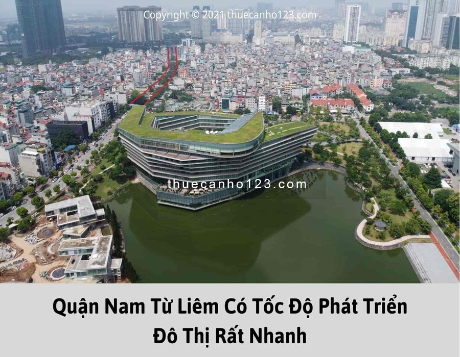 Quận Nam Từ Liêm có tốc độ phát triển đô thị rất nhanh