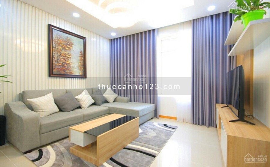 Cho thuê căn hộ 2 phòng ngủ Saigon Pearl, quận Bình Thạnh, 90m2, giá thuê 14.5 triệu/tháng