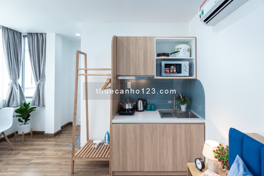 Cho thuê căn hộ studio full nội thất cao cấp ngay trung tâm quận 3