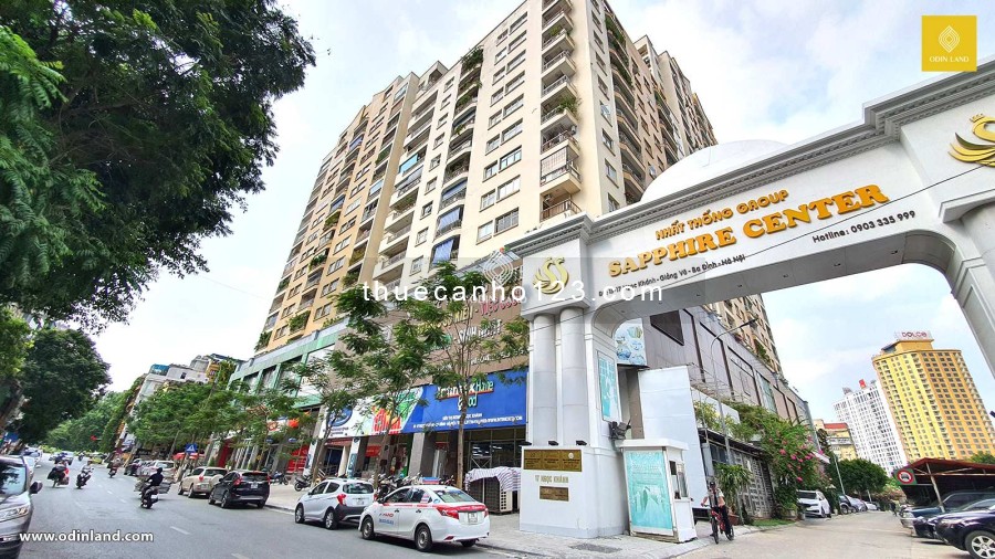 Cho thuê căn hộ chung cư 15-17 Ngọc Khánh quận Ba Đình, 3PN, 2Wc