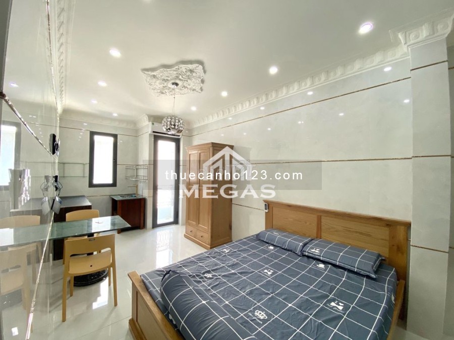 Cho thuê căn hộ dịch vụ 25m2 có nội thất sẵn ở Quận Bình Tân giá rẻ 4 triệu 5 - 0938228607