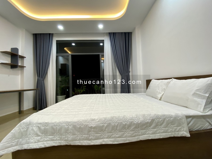 Studio full nội thất có Ban công tại Bình Thạnh. Chi tiết liên hệ tư vấn 0859890030