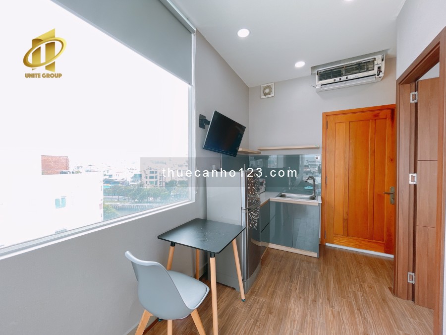 Căn hộ 1 phòng ngủ full view ánh nắng 30m2 ngay Cù Lao sát Phan Xích Long