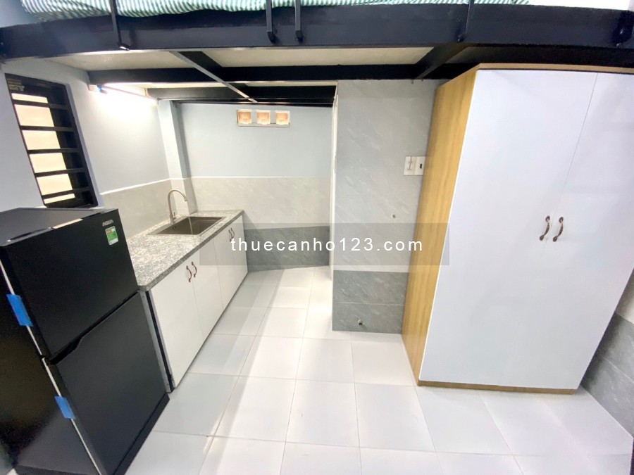 Cho thuê căn hộ - Duplex full NT - Đường Trần Bình Trọng, Phường 5, Bình Thạnh.