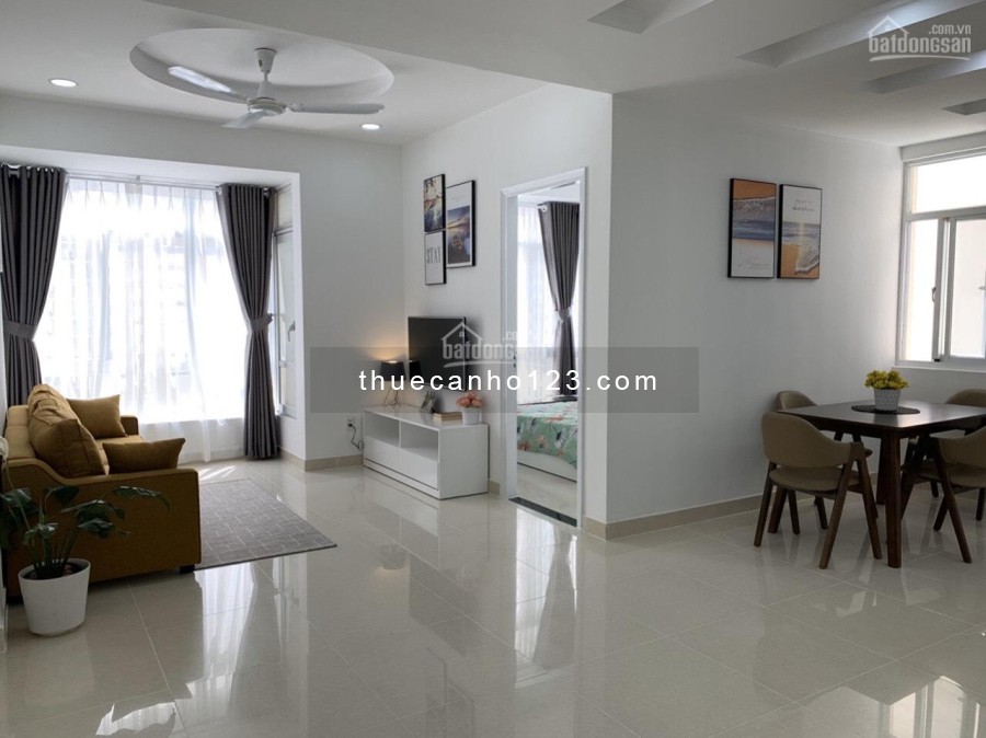 Cho thuê CH Hưng Phúc, PMH, Q7 2PN full nội thất, có ô xe hơi, view trong: 12tr/th. LH: 0941 651 268