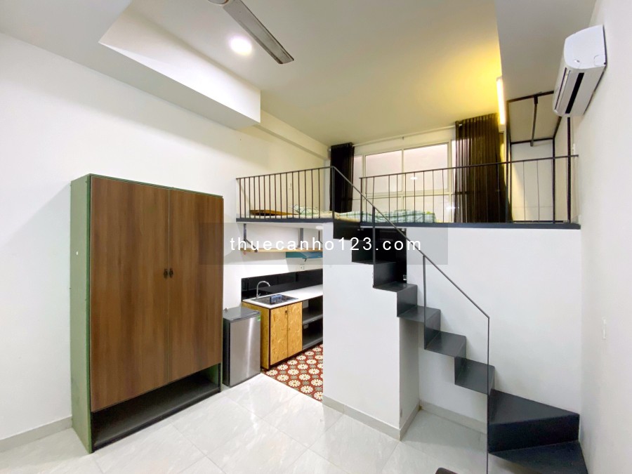 Căn hộ duplex full nội thất hiện đại ngay Nơ Trang Long