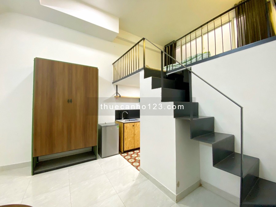 Căn hộ duplex full nội thất hiện đại ngay Nơ Trang Long