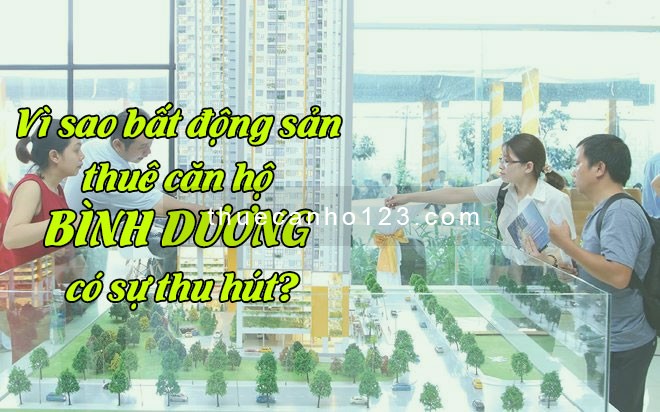 Vì sao bất động sản thuê căn hộ Bình Dương có sự thu hút?