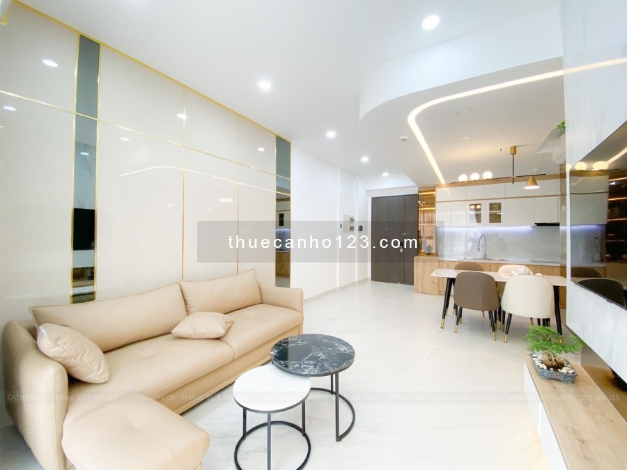 Cần cho thuê gấp căn hộ cao cấp SUNRISE RIVERSIDE , thiết kế 2PN 2WC, full nội thất hiện đại