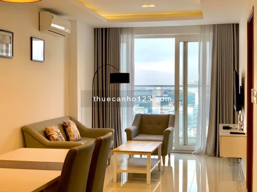 Căn hộ Sky Center - 2Pn đủ nội thất cho thuê chỉ 14 tr/tháng - 0908879243 Tuấn