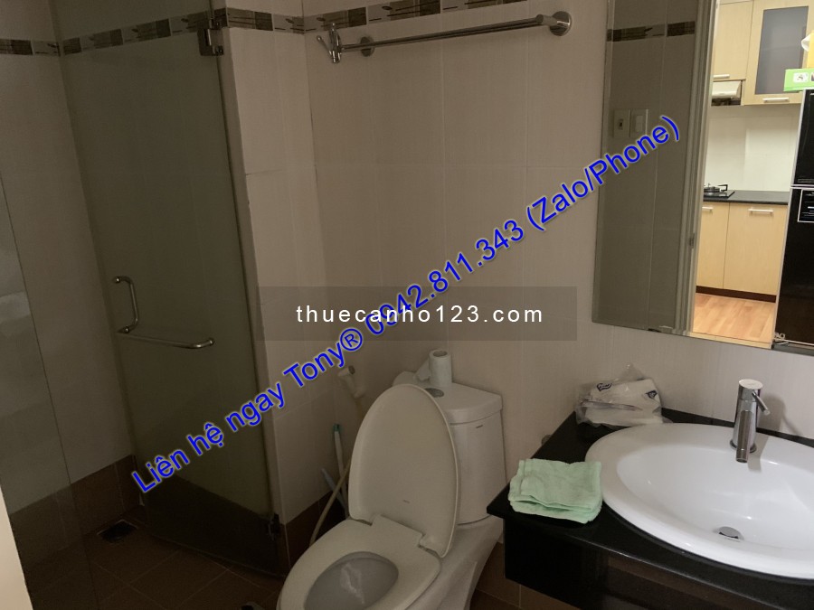 Cho thuê căn hộ PnTechcons 2 phòng ngủ - 2WC diện tích 96m2 nội thất y hình chốt giá 16TRIỆU