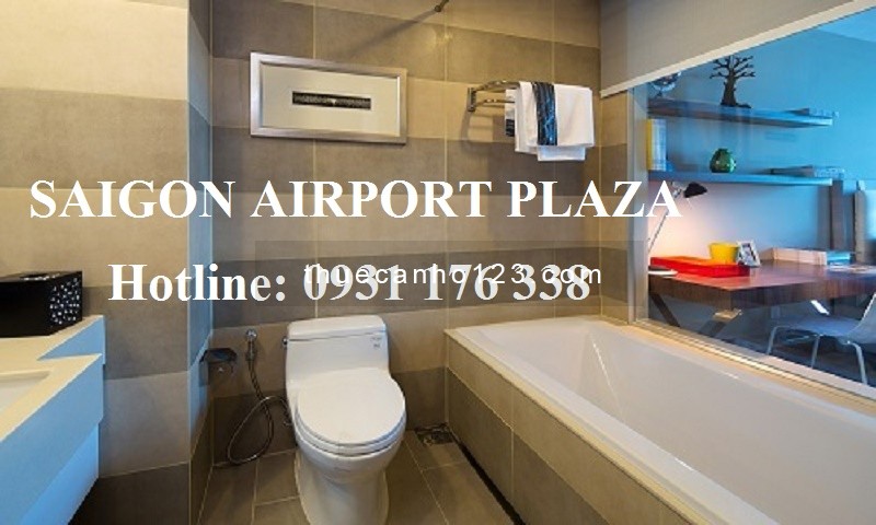 Cho thuê căn hộ Sài Gòn Airport Plaza 2pn tầng cao nội thất đủ chỉ 15tr/tháng. LH 0931. 176. 338