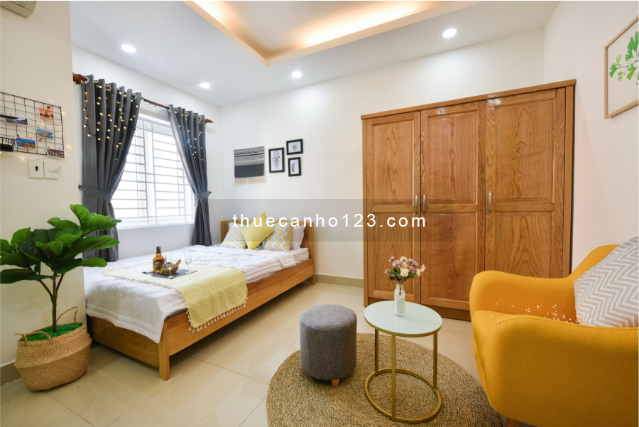 CH Studio 35M2 Trần Hưng Đạo, Quận 1, Có máy giặt riêng. LH zalo 0905130620