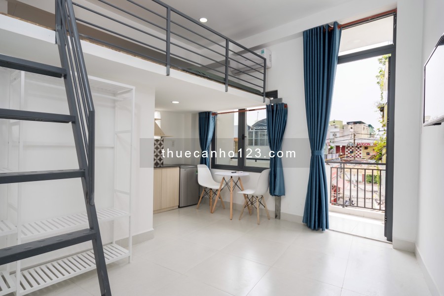 Duplex, Bancon, full nội thất Trần Quý Cáp, Bình Thạnh, Gần Phan Văn Trị, Nơ Trang Long, giá hổ trợ