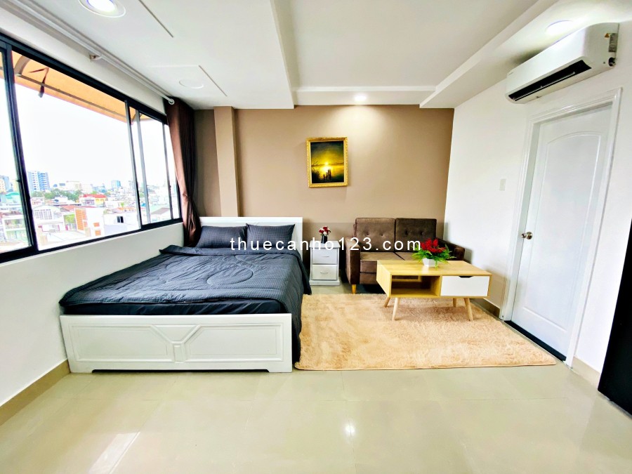 STUDIO/1PN,BAN CÔNG, Trần Quang Diệu, Quận 3, gần đường Lê Văn Sỹ giao cầu Trần Quang Diệu