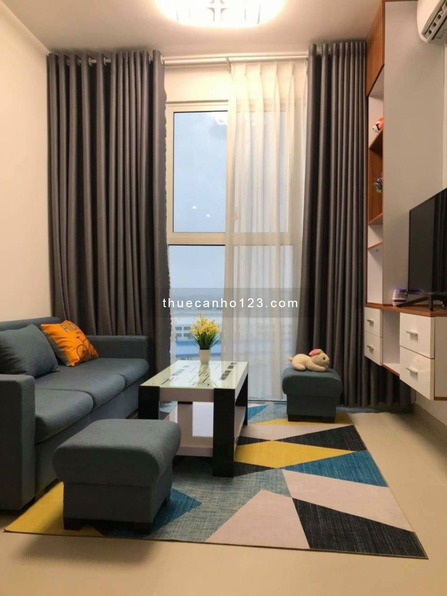Cho thuê căn hộ Habitat, Thuận An, dt 60m2, 2pn, 2wc, Full nội thất cao cấp