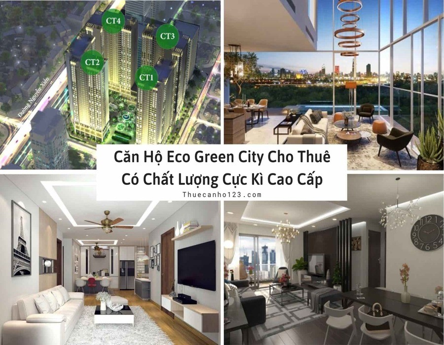 Căn hộ Eco Green City Cho thuê có chất lượng cực kì cao