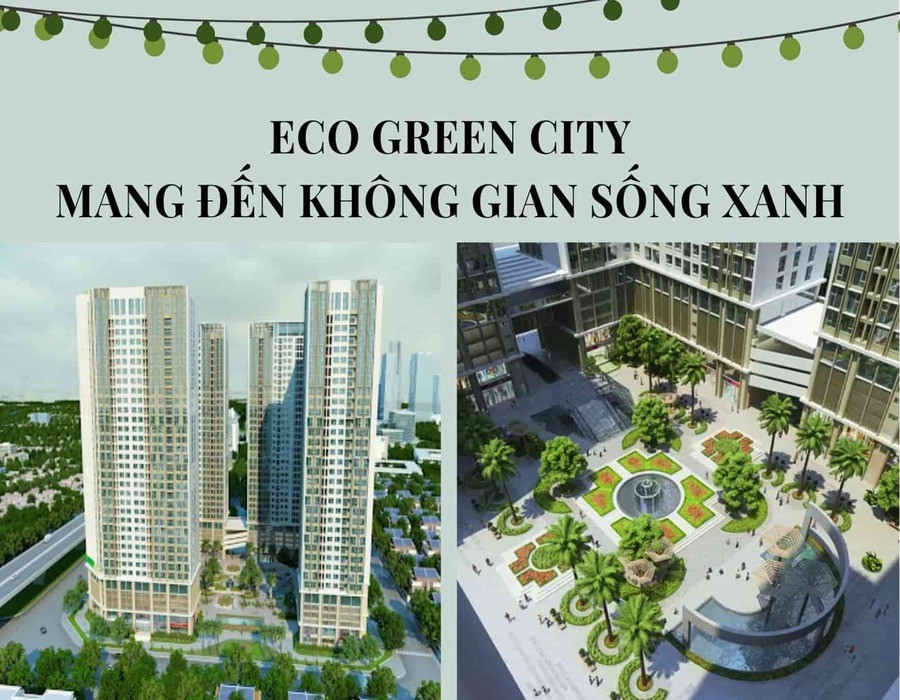 Eco Green City mang đến không gian sống xanh