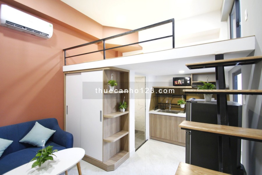 Căn Hộ Duplex Bancon Full Nội Thất, Máy Giặc Riêng Trên Đường Võ Duy Ninh