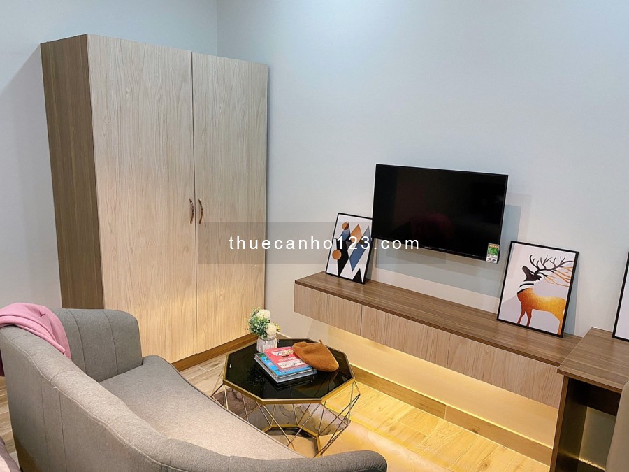 Căn hộ studio tại Nguyễn Gia Trí P25 Bình Thạnh. Full nội thất cao cấp, 30m2, Giá 7 triệu/tháng