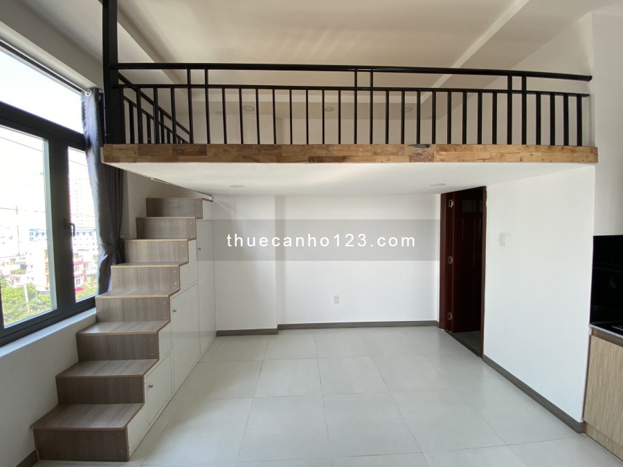 Căn hộ Duplex, 1PN riêng biệt. Full nội thất ngay mũi tàu Âu Cơ - Lũy Bán Bích