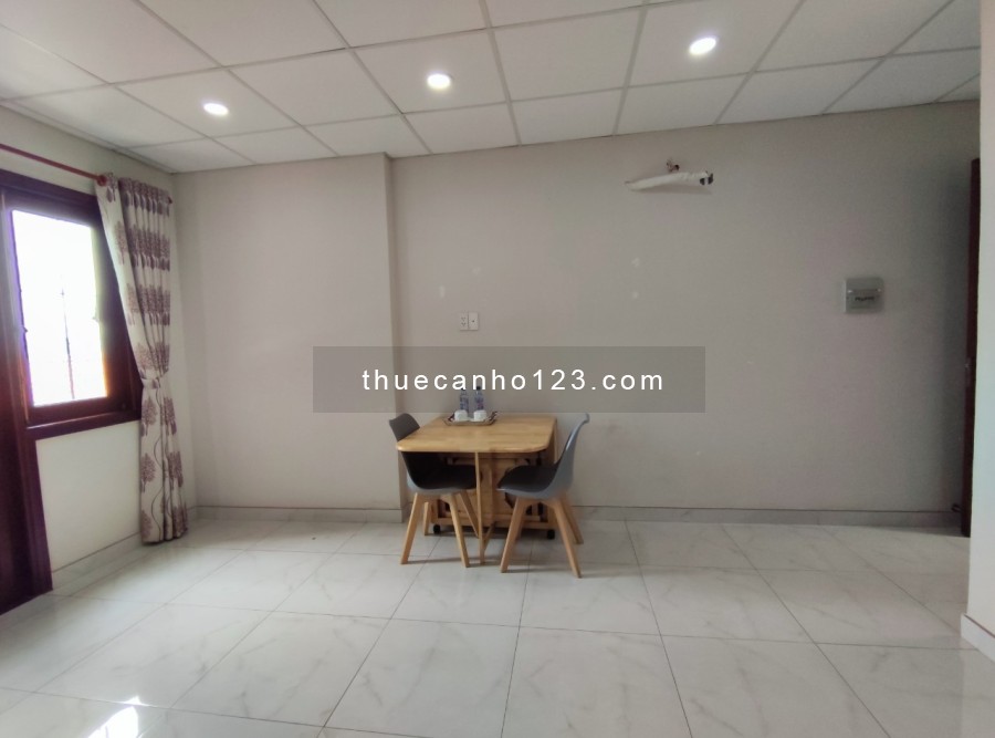 Cho thuê căn hộ studio 1 phòng ngủ có cửa sổ đầy đủ nội thất bày trí đẹp, giá 5 triệu/tháng