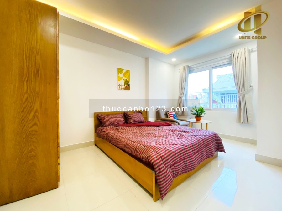 Cho thuê căn hộ-1 phòng ngủ gần sân bay mặt đường Hát Giang giá 8.5 triệu/tháng