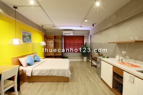 Căn hộ Studio full nội thất, YÊN THẾ - gần sân bay, cửa sổ, chỉ tính thêm phí điện