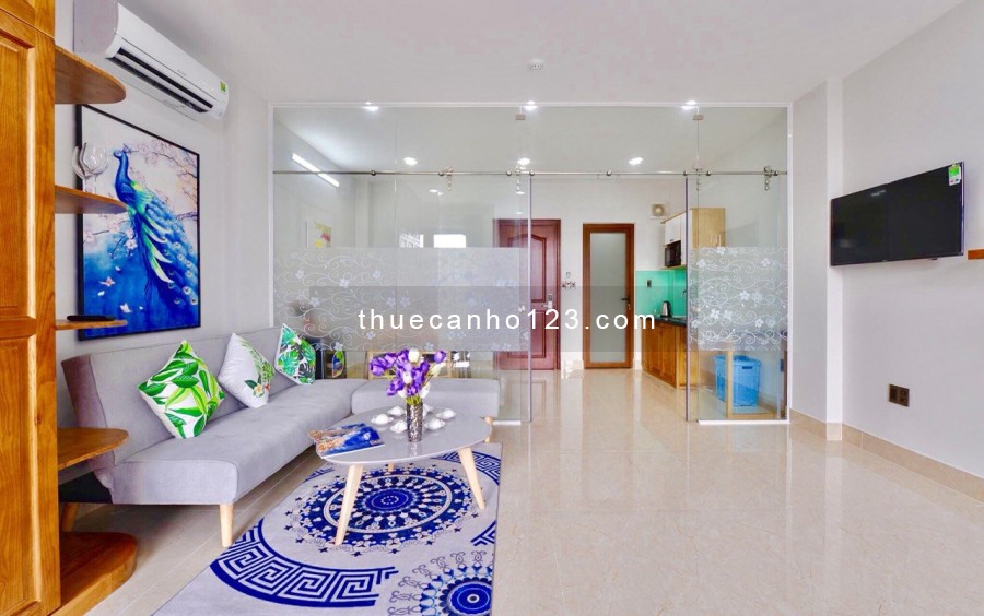 Căn hộ Hồng Hà dạng studio - cửa sổ - ban công, full nội thất, ngay sân bay Tân Sơn Nhất